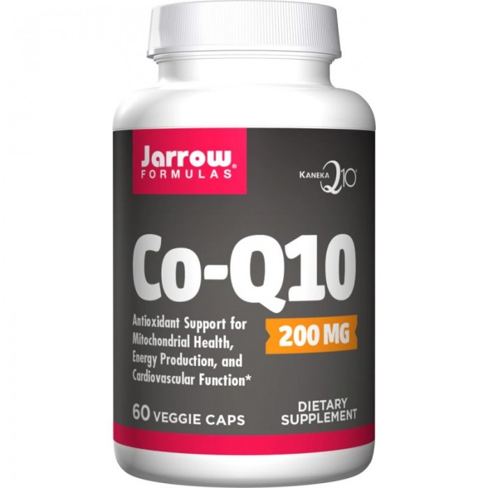 Jarrow Formulas Co-Q10 200mg - Coenzyme Q10 Ubiquinone - Коензим Q10